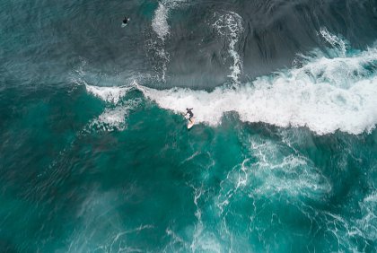 Surfer in Bali