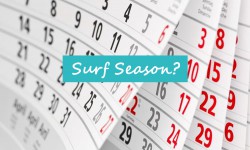 Surf Saison Kalender
